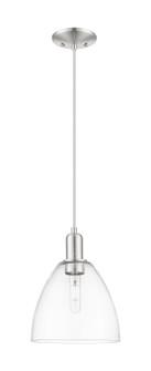 Arcadia One Light Mini Pendant in Brushed Satin Nickel (405|7161PSNGBD92)