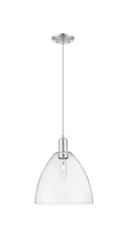 Arcadia One Light Mini Pendant in Brushed Satin Nickel (405|7161PSNGBD122)