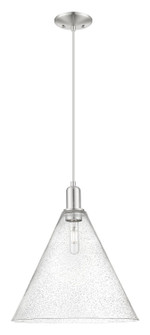 Arcadia One Light Mini Pendant in Brushed Satin Nickel (405|7161PSNGBC164)