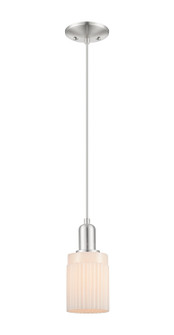 Arcadia One Light Mini Pendant in Brushed Satin Nickel (405|7161PSNG341)