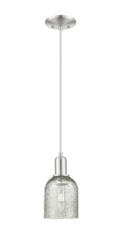 Arcadia One Light Mini Pendant in Brushed Satin Nickel (405|7161PSNG259)