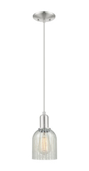 Arcadia One Light Mini Pendant in Brushed Satin Nickel (405|7161PSNG2511)