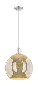Arcadia One Light Mini Pendant in Brushed Satin Nickel (405|7161PSNG12814)