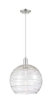 Arcadia One Light Mini Pendant in Brushed Satin Nickel (405|7161PSNG121314CL)