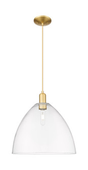 Arcadia One Light Mini Pendant in Satin Gold (405|7161PSGGBD162)