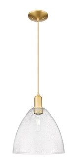 Arcadia One Light Mini Pendant in Satin Gold (405|7161PSGGBD124)