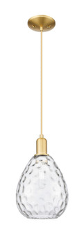 Arcadia One Light Mini Pendant in Satin Gold (405|7161PSGG372)