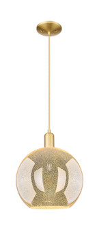 Arcadia One Light Mini Pendant in Satin Gold (405|7161PSGG12812)