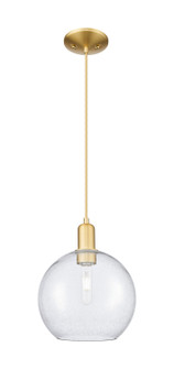 Arcadia One Light Mini Pendant in Satin Gold (405|7161PSGG12410)