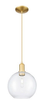 Arcadia One Light Mini Pendant in Satin Gold (405|7161PSGG12210)
