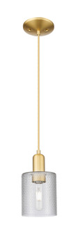 Arcadia One Light Mini Pendant in Satin Gold (405|7161PSGG112)