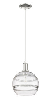 Arcadia One Light Mini Pendant in Polished Nickel (405|7161PPNG55610CL)