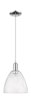 Arcadia One Light Mini Pendant in Polished Chrome (405|7161PPCGBD94)
