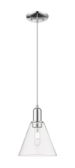 Arcadia One Light Mini Pendant in Polished Chrome (405|7161PPCGBC82)