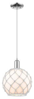 Arcadia One Light Mini Pendant in Polished Chrome (405|7161PPCG12110RW)