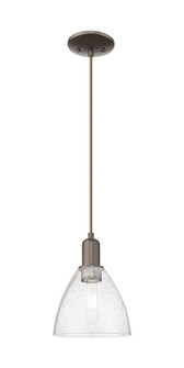 Arcadia One Light Mini Pendant in Oil Rubbed Bronze (405|7161POBGBD754)