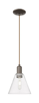 Arcadia One Light Mini Pendant in Oil Rubbed Bronze (405|7161POBGBC82)