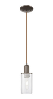 Arcadia One Light Mini Pendant in Oil Rubbed Bronze (405|7161POBG802)