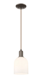 Arcadia One Light Mini Pendant in Oil Rubbed Bronze (405|7161POBG5586GWH)