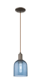 Arcadia One Light Mini Pendant in Oil Rubbed Bronze (405|7161POBG5586BL)