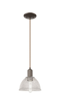 Arcadia One Light Mini Pendant in Oil Rubbed Bronze (405|7161POBG422)
