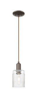 Arcadia One Light Mini Pendant in Oil Rubbed Bronze (405|7161POBG342)