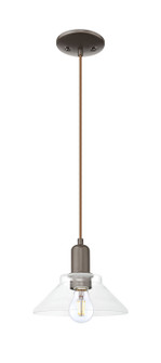 Arcadia One Light Mini Pendant in Oil Rubbed Bronze (405|7161POBG132)