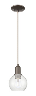 Arcadia One Light Mini Pendant in Oil Rubbed Bronze (405|7161POBG1246)