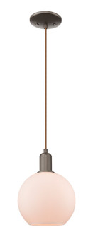 Arcadia One Light Mini Pendant in Oil Rubbed Bronze (405|7161POBG1218)