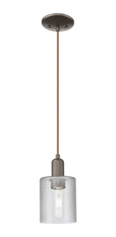 Arcadia One Light Mini Pendant in Oil Rubbed Bronze (405|7161POBG112)