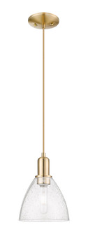 Arcadia One Light Mini Pendant in Champagne Bronze (405|7161PCBGBD754)