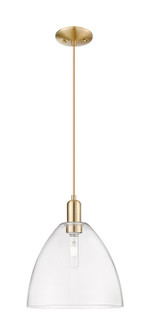 Arcadia One Light Mini Pendant in Champagne Bronze (405|7161PCBGBD122)
