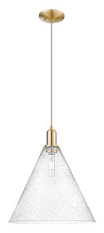 Arcadia One Light Mini Pendant in Champagne Bronze (405|7161PCBGBC164)