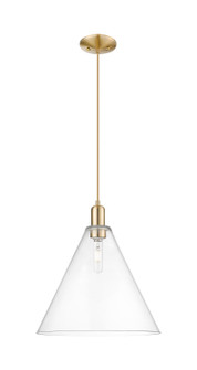 Arcadia One Light Mini Pendant in Champagne Bronze (405|7161PCBGBC162)