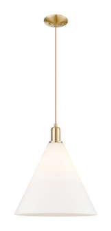 Arcadia One Light Mini Pendant in Champagne Bronze (405|7161PCBGBC161)
