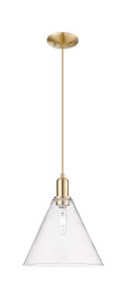 Arcadia One Light Mini Pendant in Champagne Bronze (405|7161PCBGBC122)