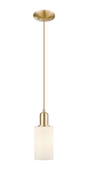 Arcadia One Light Mini Pendant in Champagne Bronze (405|7161PCBG801)
