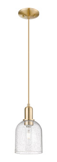Arcadia One Light Mini Pendant in Champagne Bronze (405|7161PCBG5586SDY)