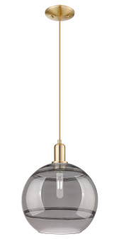 Arcadia One Light Mini Pendant in Champagne Bronze (405|7161PCBG55612SM)