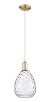 Arcadia One Light Mini Pendant in Champagne Bronze (405|7161PCBG372)