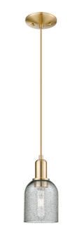 Arcadia One Light Mini Pendant in Champagne Bronze (405|7161PCBG257)