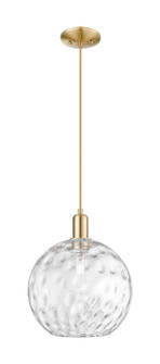 Arcadia One Light Mini Pendant in Champagne Bronze (405|7161PCBG121512)