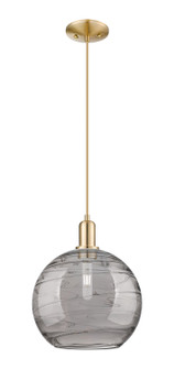Arcadia One Light Mini Pendant in Champagne Bronze (405|7161PCBG121312SM)