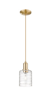 Arcadia One Light Mini Pendant in Champagne Bronze (405|7161PCBG1113)
