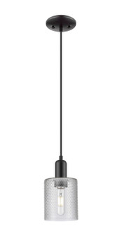 Arcadia One Light Mini Pendant in Matte Black (405|7161PBKG112)