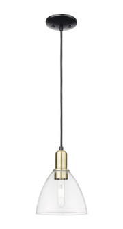 Arcadia One Light Mini Pendant in Black Antique Brass (405|7161PBABGBD752)