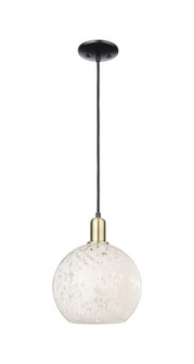 Arcadia One Light Mini Pendant in Black Antique Brass (405|7161PBABG121610WM)