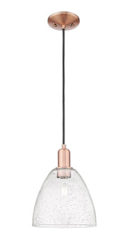 Arcadia One Light Mini Pendant in Antique Copper (405|7161PACGBD94)