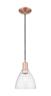 Arcadia One Light Mini Pendant in Antique Copper (405|7161PACGBD754)