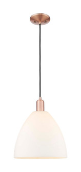 Arcadia One Light Mini Pendant in Antique Copper (405|7161PACGBD121)